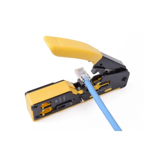 Zaciskarka RJ45 RJ12 RJ11 wtyki przelotowe Digitus DN-94025