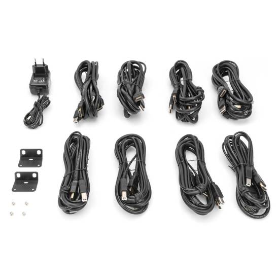 Przełącznik KVM HDMI 4K 8-portowy rack 19