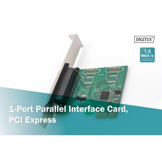 Karta PCI Express port równolegy D-SUB 25 Digitus DS-30020-1