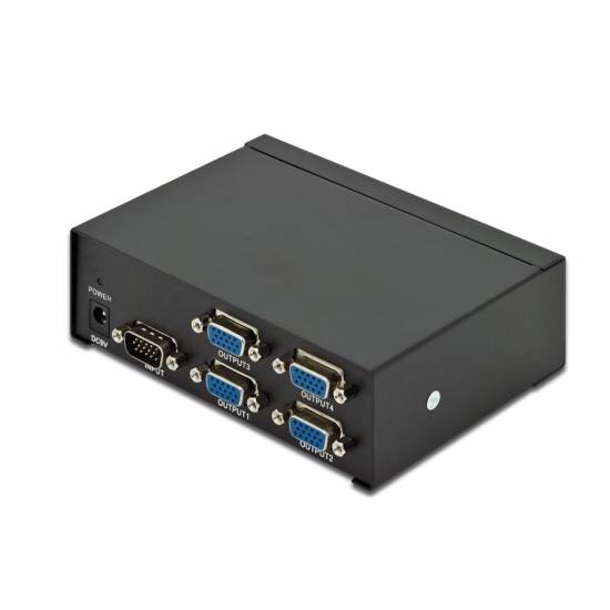 Rozdzielacz SVGA x4 Digitus DS-42110 500MHz