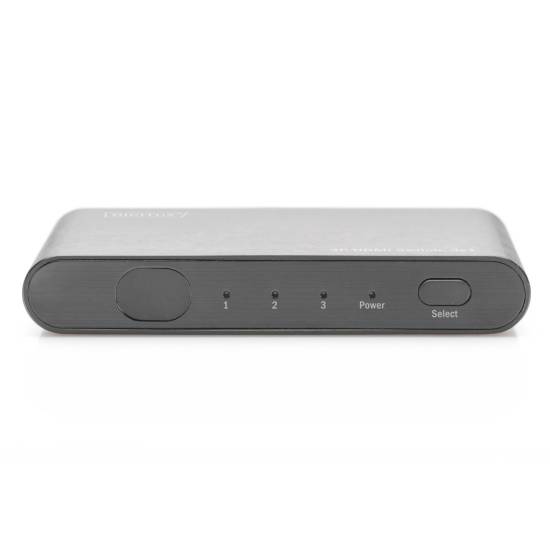 Przełącznik HDMI x3 4K@60Hz Digitus DS-45316