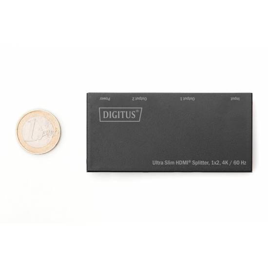 Rozdzielacz HDMI x2 UHD 4K 60Hz Digitus DS-45322