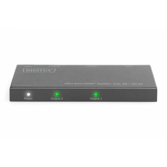 Rozdzielacz HDMI x2 UHD 4K 60Hz Digitus DS-45322