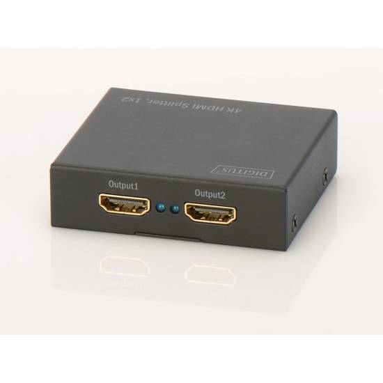 Rozdzielacz HDMI x2 4K UHD 3D HDCP Digitus DS-46304