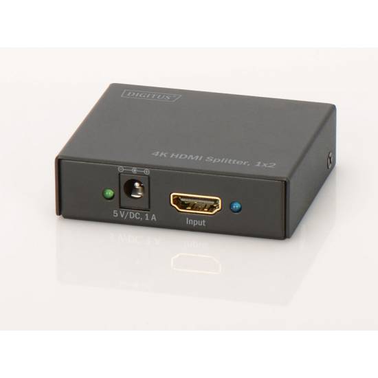 Rozdzielacz HDMI x2 4K UHD 3D HDCP Digitus DS-46304