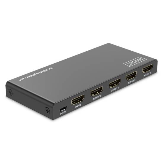 Rozdzielacz HDMI x4 4K Digitus DS-55337