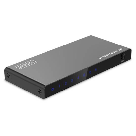 Rozdzielacz HDMI x4 4K Digitus DS-55337