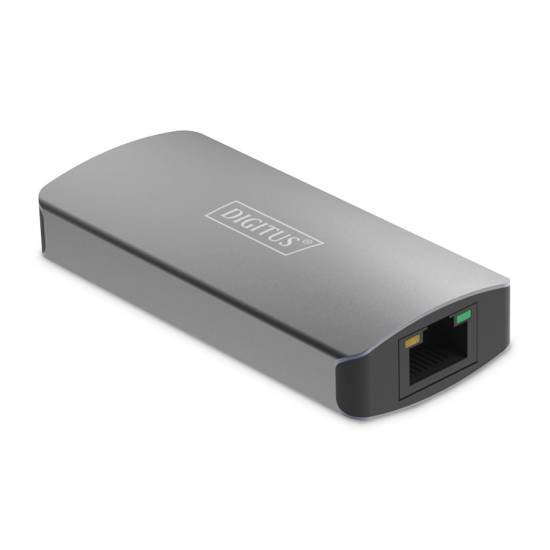 Przedłużacz wideo USB-C - HDMI 4K@120Hz do 30m skrętka kat. 6  Digitus DS-55343