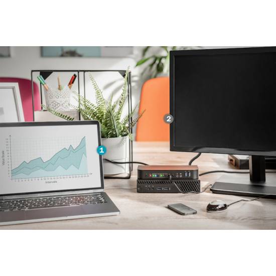 Przełącznik KVM HDMI 4K 2-portowy Digitus DS-12874