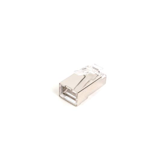 Wtyk modularny RJ45 8p8c przelotowy kat.5e 100szt ekranowany Ditgitus X-ML-5F-EZ