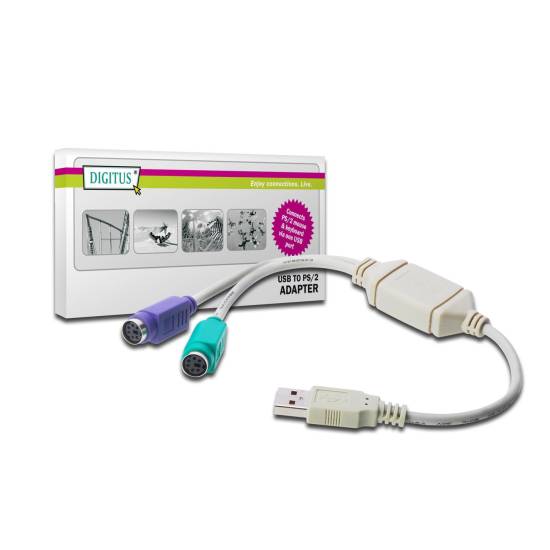 Konwerter USB -> PS/2 x2 Digitus DA-70118