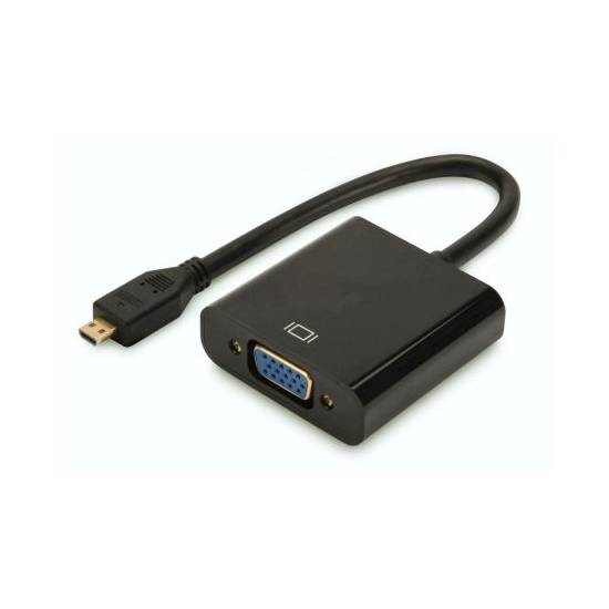 Konwerter HDMI micro - > VGA audio mini jack Digitus DA-70460