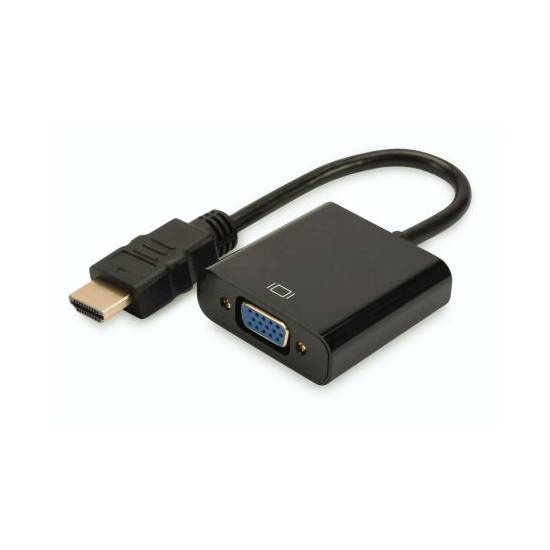 Konwerter HDMI -> VGA audio mini jack Digitus DA-70461