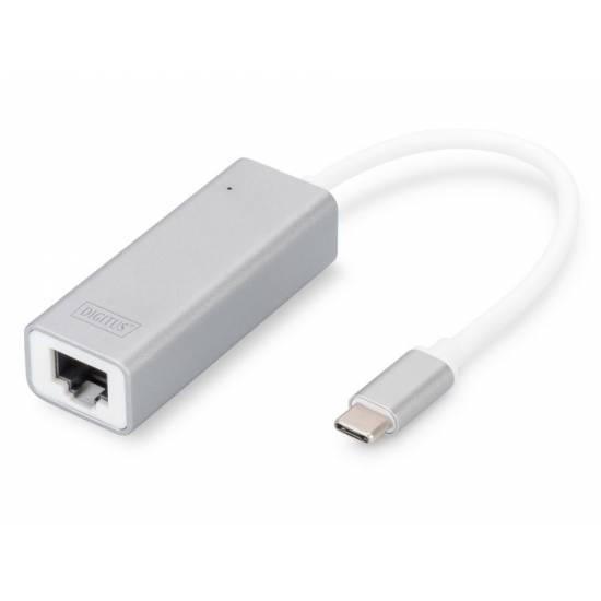 Karta sieciowa USB C 10/100/1000Mbps Digitus DN-3024
