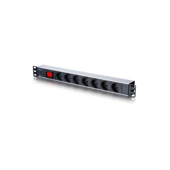 Listwa zasilająca 19" 7-gniazd wyłącznik 2m Digitus DN-95402