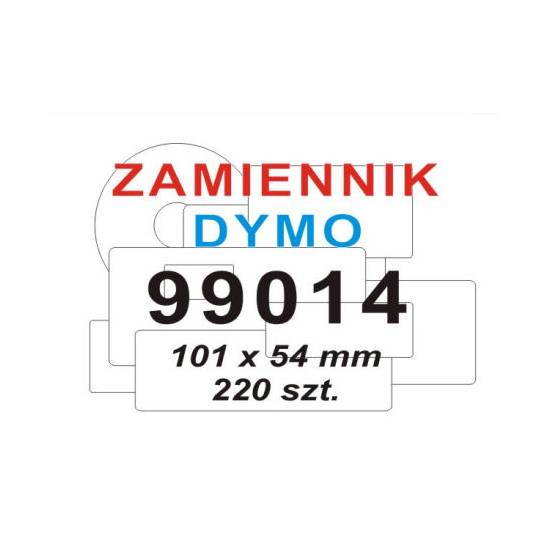 Etykieta Dymo 99014 101 x 54 mm identyfikator imienny zamiennik