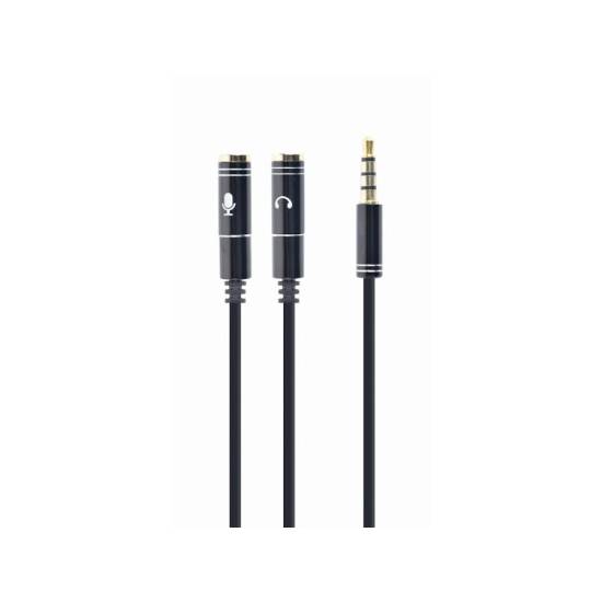 Rozdzielacz mini jack słuchawki - mikrofon Gembird CCA-417M
