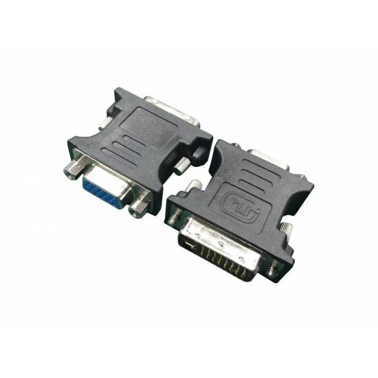 Adapter DVI 24+5 M -> SVGA 15Ż Gembird czarny