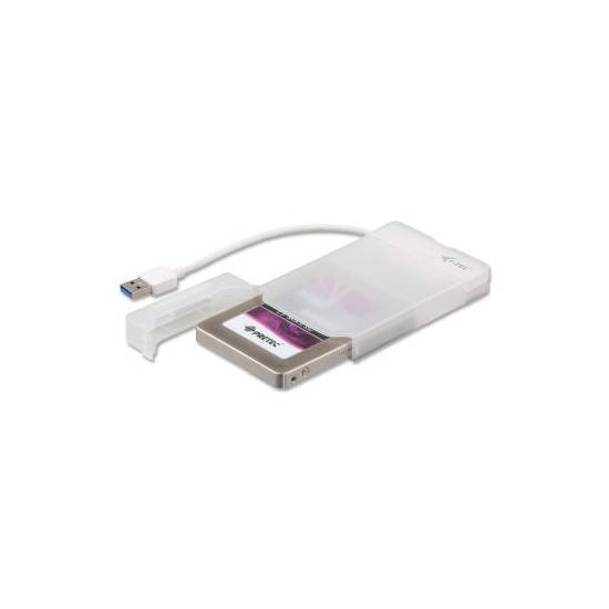 Obudowa 2,5" SATA i-tec MYSAFEU314 USB3 biała