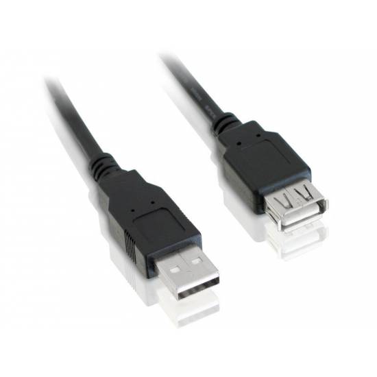 Kabel USB 2.0 A-A przedłużacz 3,0m