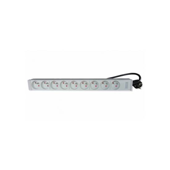 Listwa zasilająca 19" 9-gniazd 1,8m A-19-STRIP-3-IMP