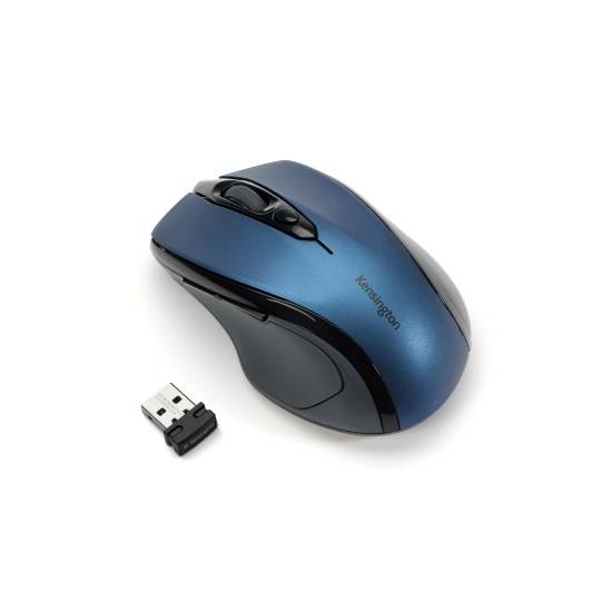 Mysz bezprzewodowa USB Kensington Pro Fit Mid Size Wireless Sapphire Blue Mouse K72421WW