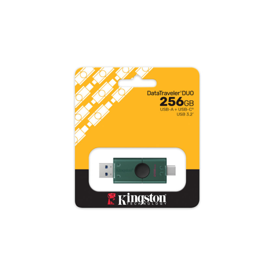 Pamięć USB 3.2 Gen 1 Kingston DataTraveler Duo USB-A/USB-C 256GB DTDEG2/256GB
