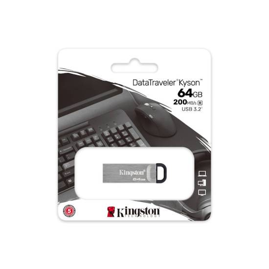 Pamięć USB 3.2 Gen 1 Kingston DataTraveler Kyson DTKN/64GB