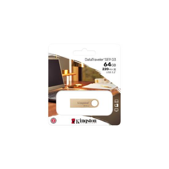 Pamięć USB 3.2 Gen 1 Kingston DataTraveler SE9 G3 64GB DTSE9G3/64GB