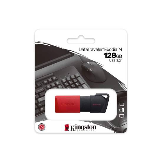 Pamięć USB 3.2 Kingston DataTraveler Exodia M 128GB DTXM/128GB