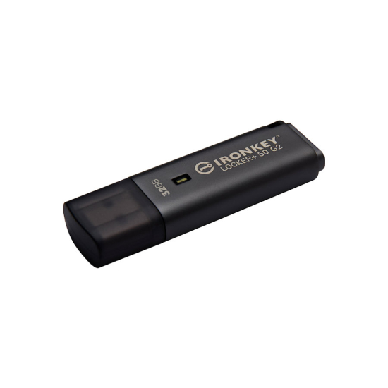 Pamięć USB 3.2 Gen 1 Kingston IronKey Locker+ 50 G2  USB-A AES-256 Encrypted 32GB IKLP50G2/32GB