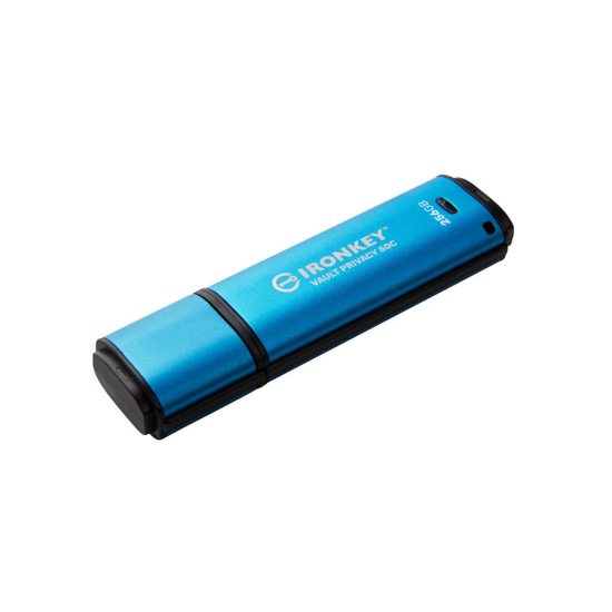 Pamięć USB 3.2 Gen 1 Kingston IronKey Vault Privacy 50 USB-C AES-256 Encrypted 256GB IKVP50C/256GB