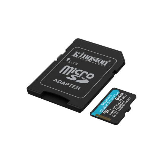 Karta pamięci Kingston Canvas Go! Plus micro SD 200/100MB/s SDCG4/64GB