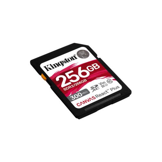 Karta pamięci Kingston Canvas React Plus SD 300/260MB/s SDR2/256GB