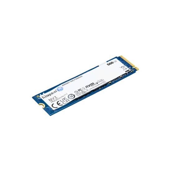 Dysk SSD Kingston NV3 M.2 2280 PCIe 4.0 NVMe 500GB SNV3S/500G