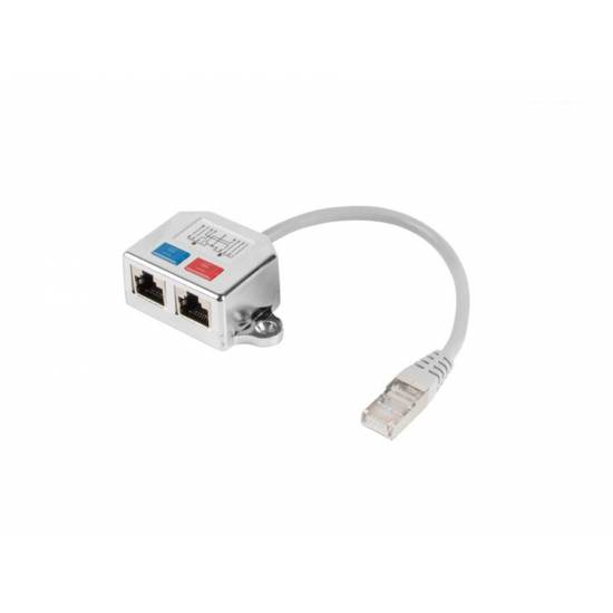 Rozdzielacz RJ45 Lanberg AD-0026-S