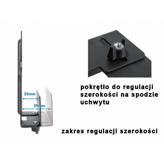 Uchwyt do montażu mini PC LogiLink BP0049