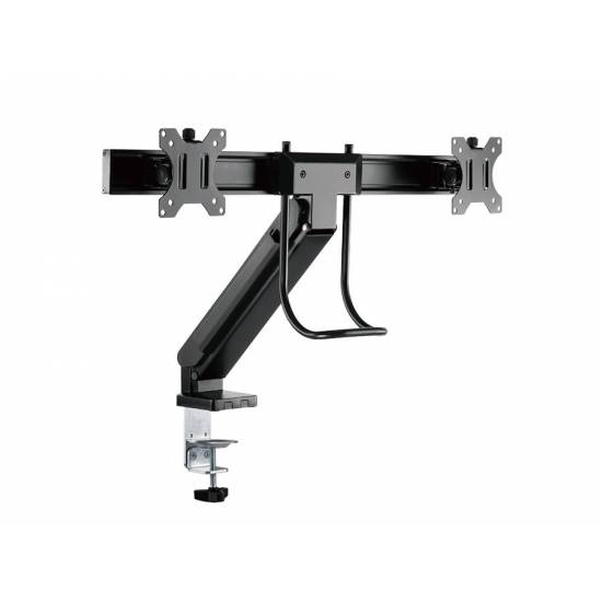 Ramię do monitora LCD ze sprężyną gazową Logilink BP0102 podwójne
