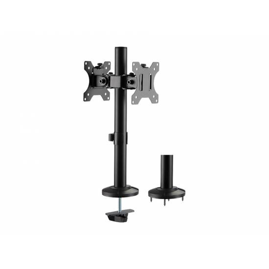 Ramię do monitora LCD kolumnowe Logilink BP0109 podwójne