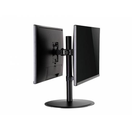 Stojak biurkowy do monitora LCD kolumnowe LogiLink BP0111 podwójne