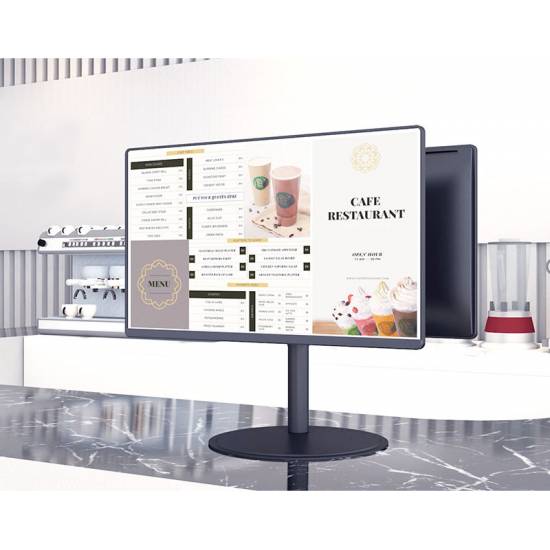 Stojak biurkowy do monitora LCD kolumnowe LogiLink BP0111 podwójne