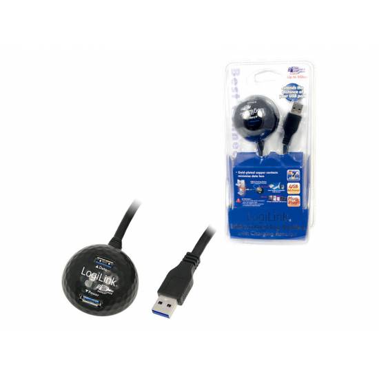 Kabel USB 3.0 przedłużacz 1,2m LogiLink CU0035