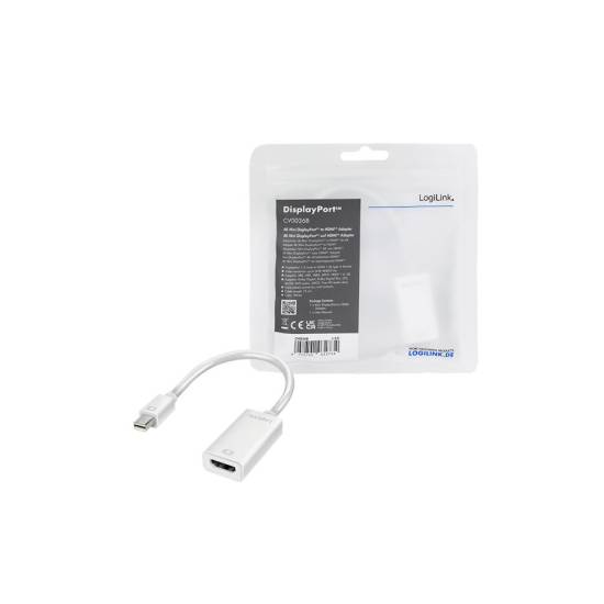 Adapter mini DisplayPort 1.2 -> HDMI LogiLink CV0036B