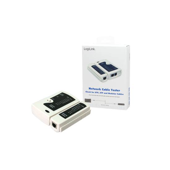 Tester kabli RJ45/RJ12/RJ11 LogiLink WZ0010