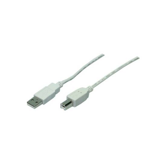 Kabel USB 2.0 A-B 1,8m LogiLink CU0007