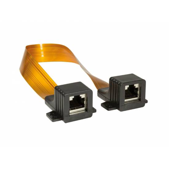 Adapter RJ45/RJ45 przelotka 1:1 slim LogiLink NP0099
