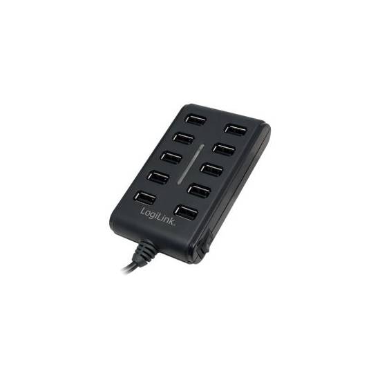 Hub USB2 x10 aktywny LogiLink UA0125