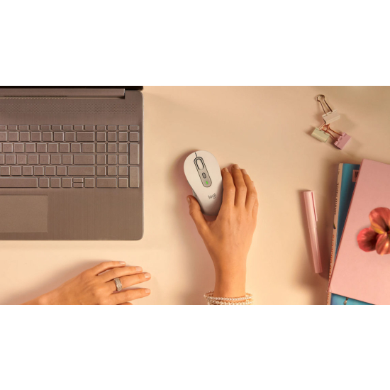 Mysz bezprzewodowa Logitech Signature M650 L biała