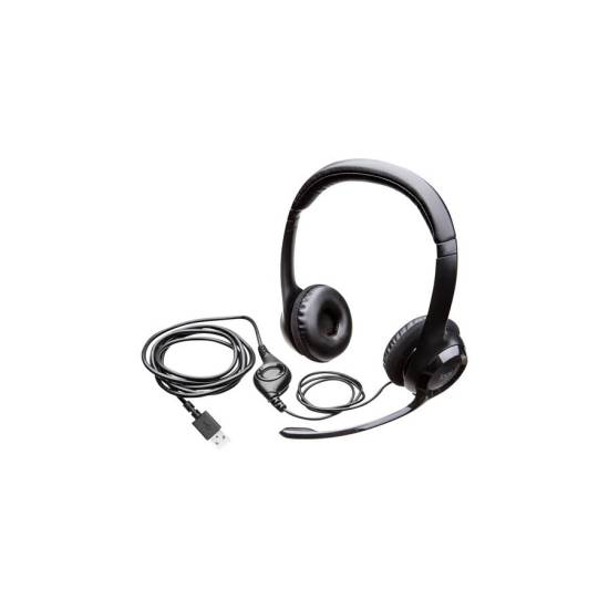Słuchawki z mikrofonem USB Logitech H390 USB czarne 981-000406