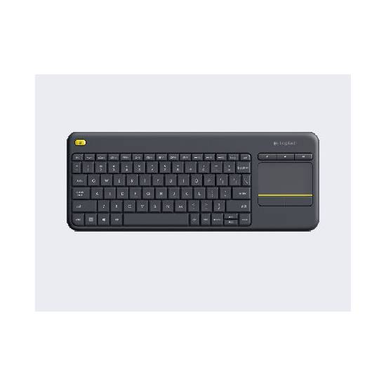 Klawiatura Logitech Wireless Touch Keyboard K400 Plus black